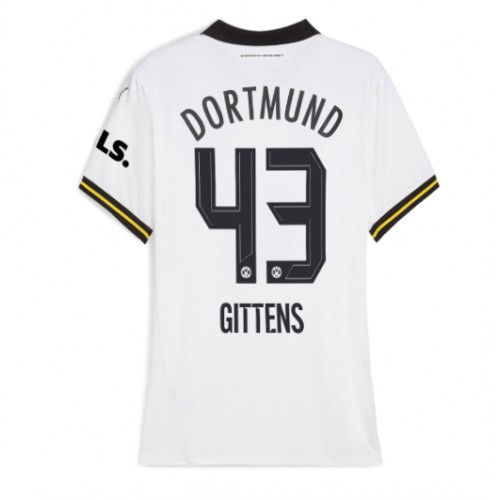 Dámy Fotbalový dres Borussia Dortmund Jamie Bynoe-Gittens #43 2024-25 Třetí Krátký Rukáv